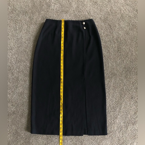 Kathie Lee maxi skirt size M🌟 Slit front buttons decor - Picture 2 of 10